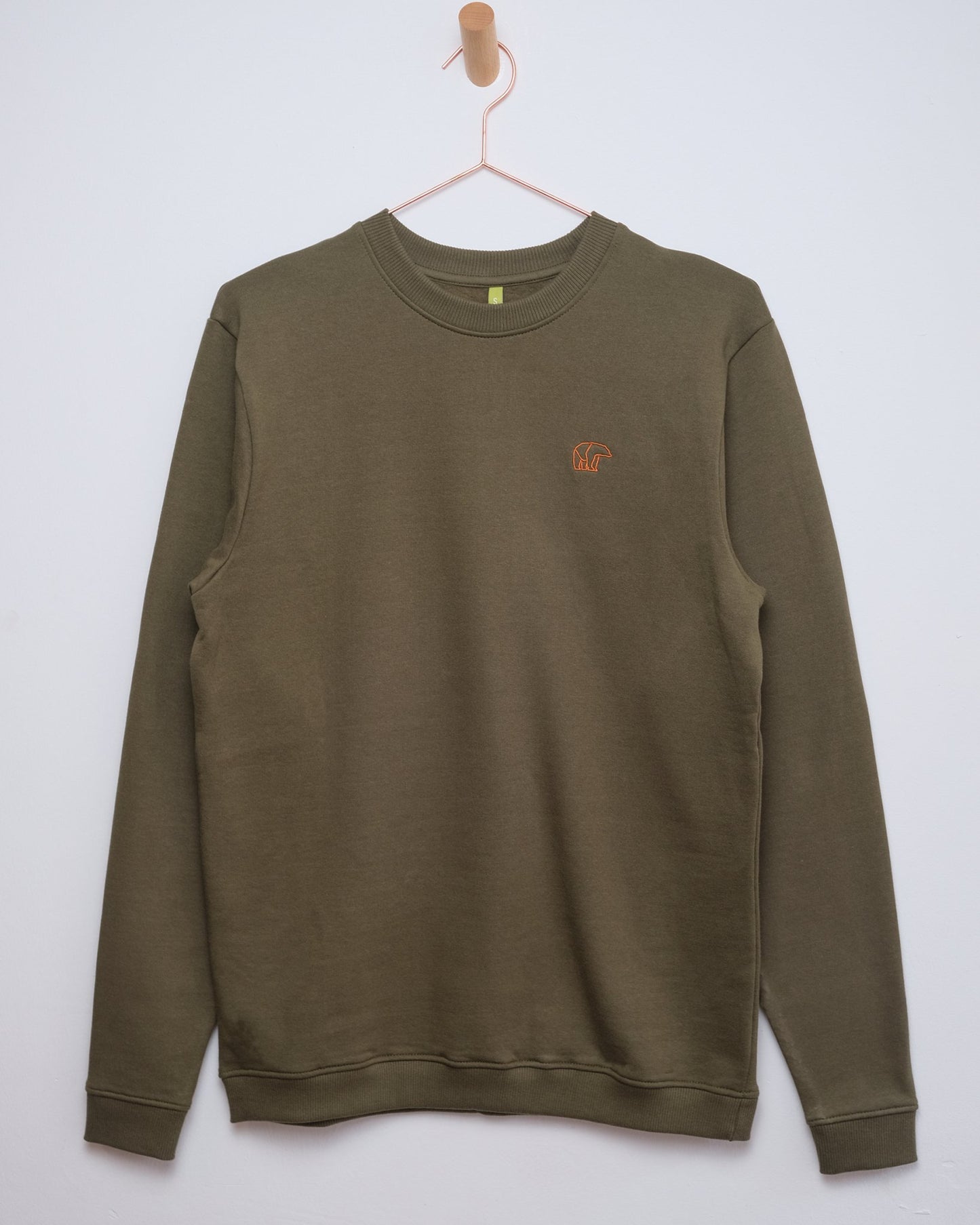 Bear Sweatshirt - Green - BearMade - Made in Britain - 