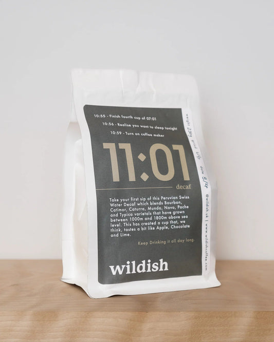 Wildish 11:01 Decaf Coffee - BearMade - Made in Britain - 