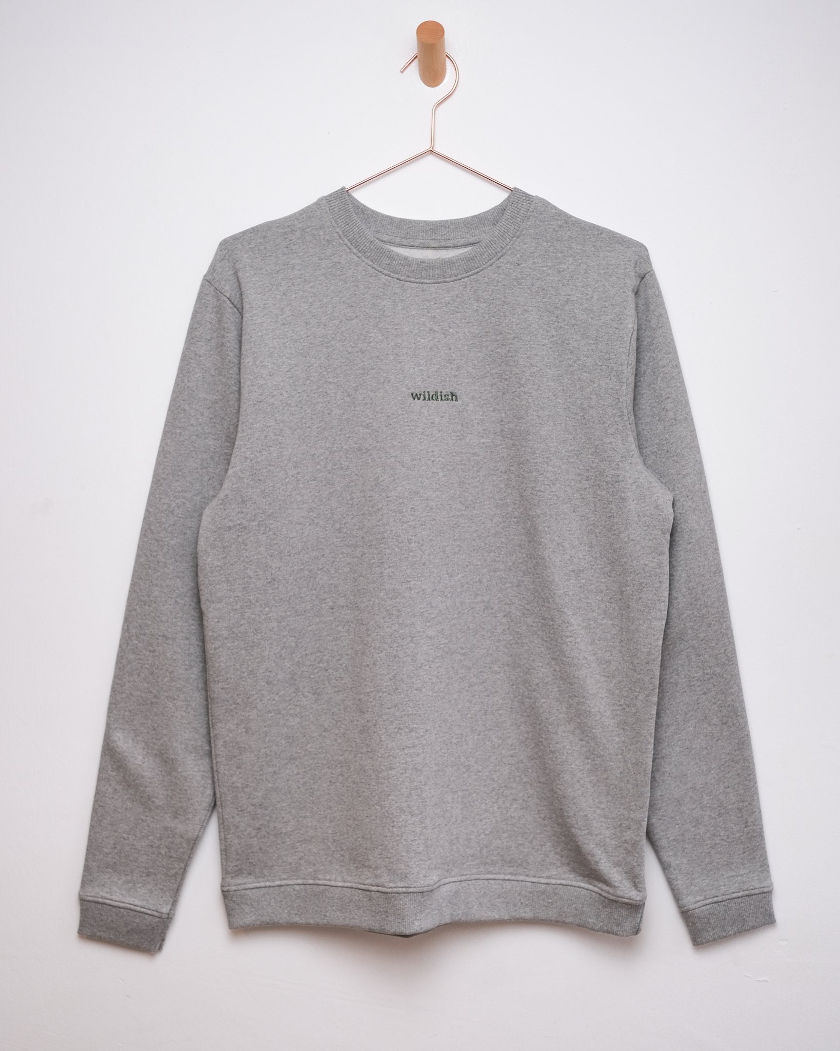 Wildish Sweatshirt - Grey - BearMade - Made in Britain - 